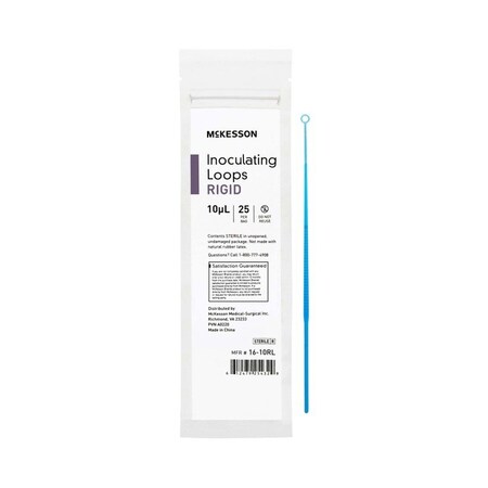 Mckesson Inoculating Loop, Dark Blue, 10 uL, 20-Centimeter Length, 1000PK 16-10RL
